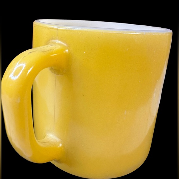 Vintage Federal Glass Gold Coffee Cup Mug - Picture 6 of 8